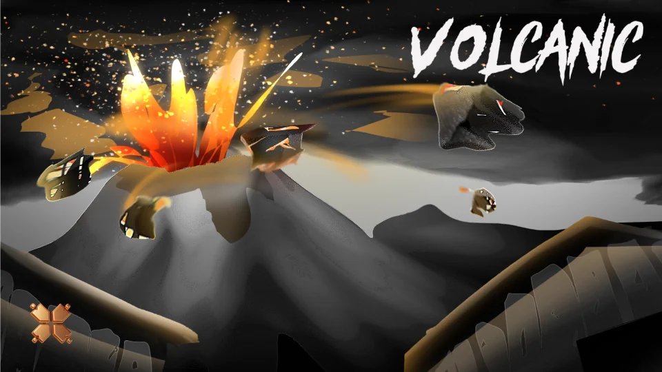 Volcanic game cover